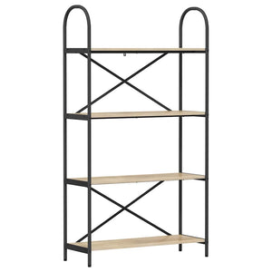 Hyllsystem Sonoma-ek 80 x 30 x 146 cm Konstruerat trä