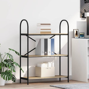 Hyllsystem Sonoma-ek 80 x 30 x 109 cm Konstruerat trä