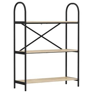 Hyllsystem Sonoma-ek 80 x 30 x 109 cm Konstruerat trä