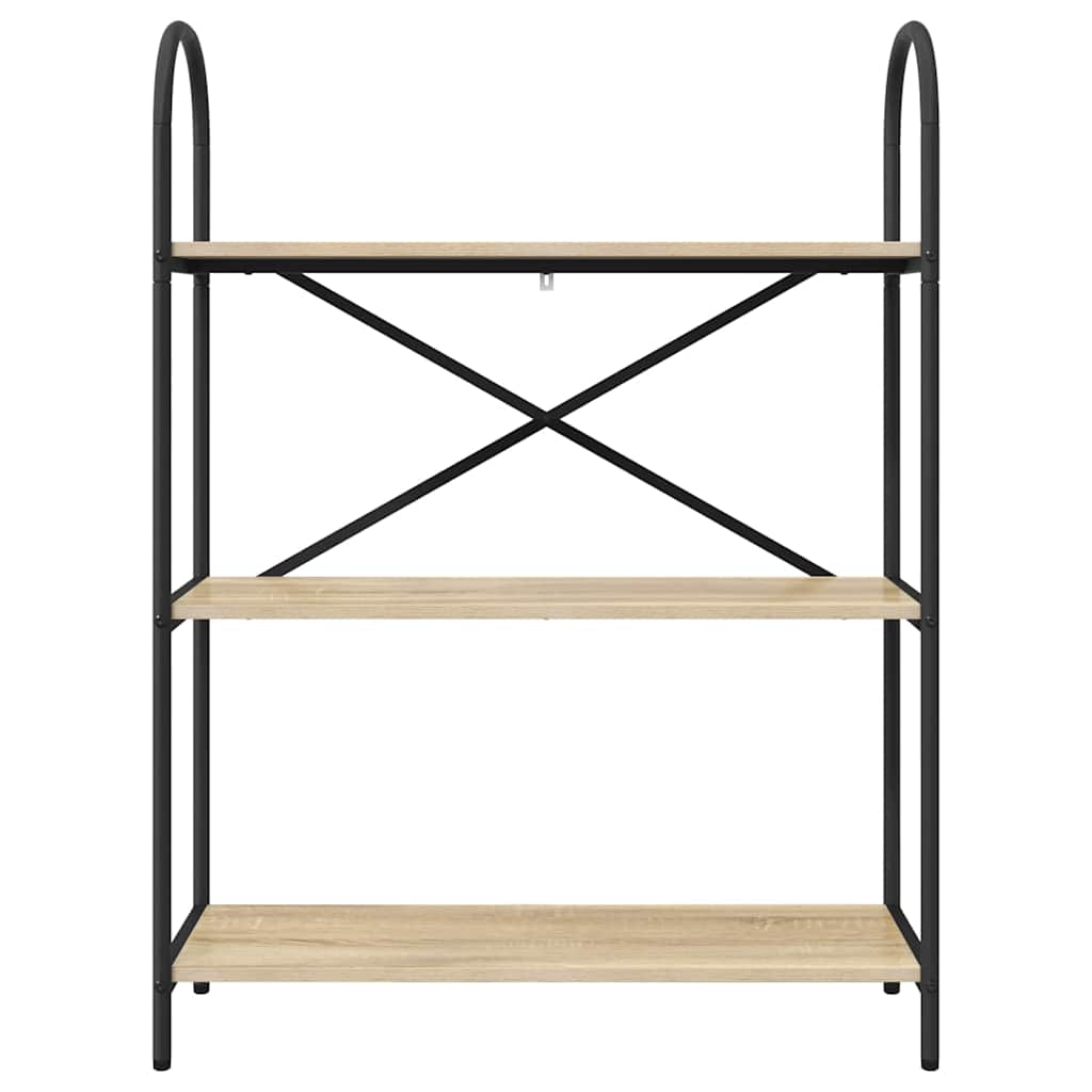 Hyllsystem Sonoma-ek 80 x 30 x 109 cm Konstruerat trä