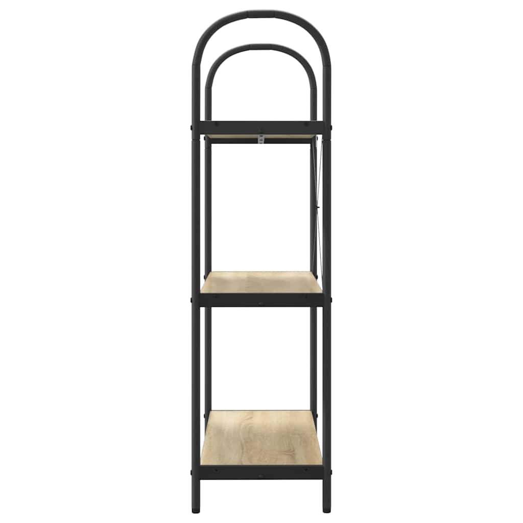 Hyllsystem Sonoma-ek 80 x 30 x 109 cm Konstruerat trä