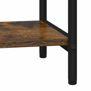 Hyllsystem Rökt ek 80 x 30 x 109 cm Konstruerat trä