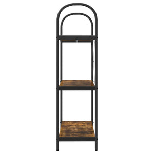 Hyllsystem Rökt ek 80 x 30 x 109 cm Konstruerat trä