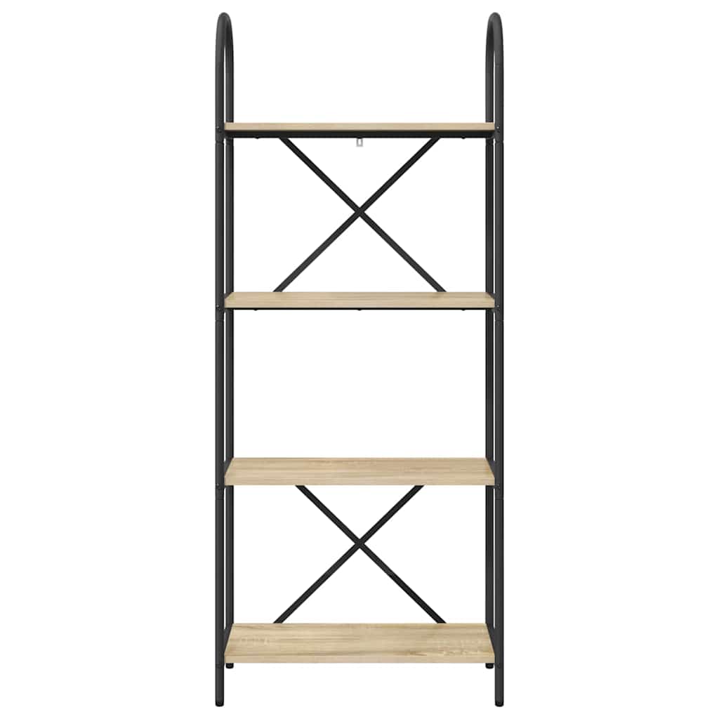 Hyllsystem Sonoma-ek 60 x 30 x 146 cm Konstruerat trä