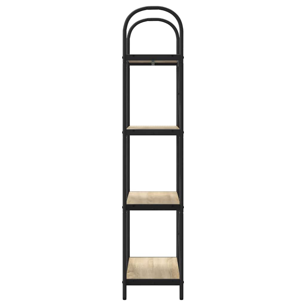 Hyllsystem Sonoma-ek 60 x 30 x 146 cm Konstruerat trä