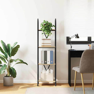 Hyllsystem Sonoma-ek 40 x 30 x 146 cm Konstruerat trä