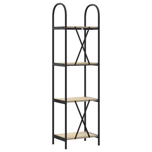 Hyllsystem Sonoma-ek 40 x 30 x 146 cm Konstruerat trä