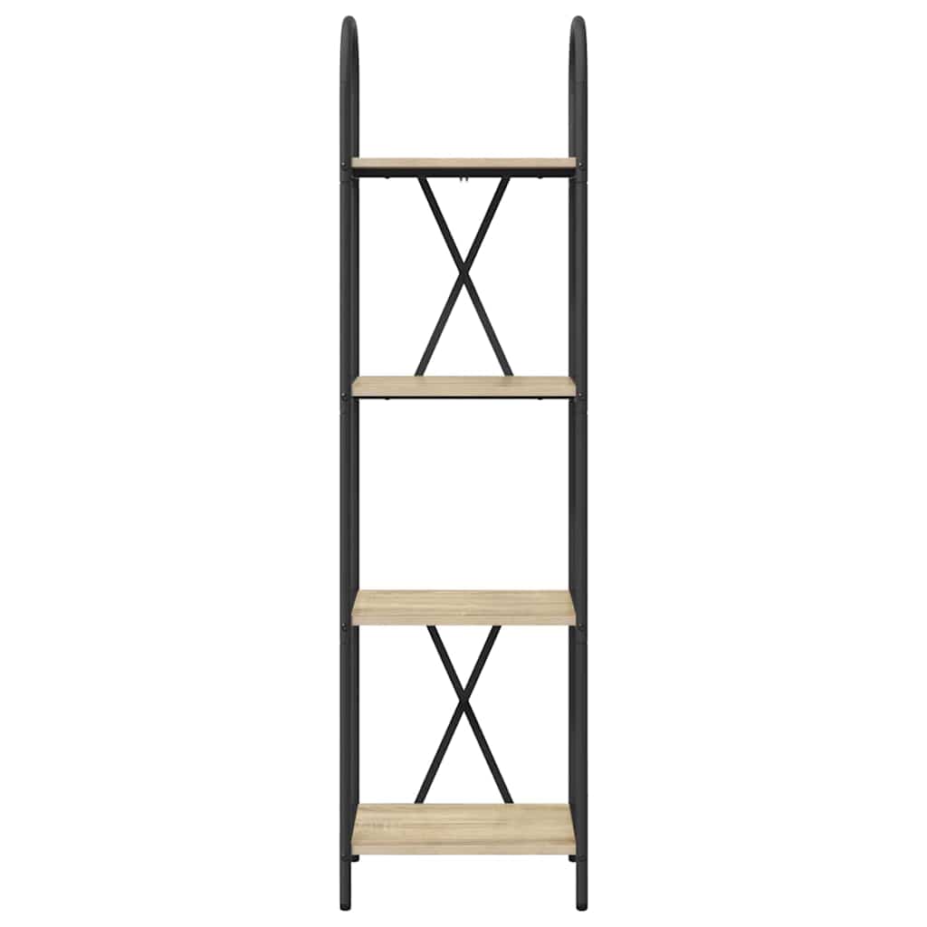 Hyllsystem Sonoma-ek 40 x 30 x 146 cm Konstruerat trä