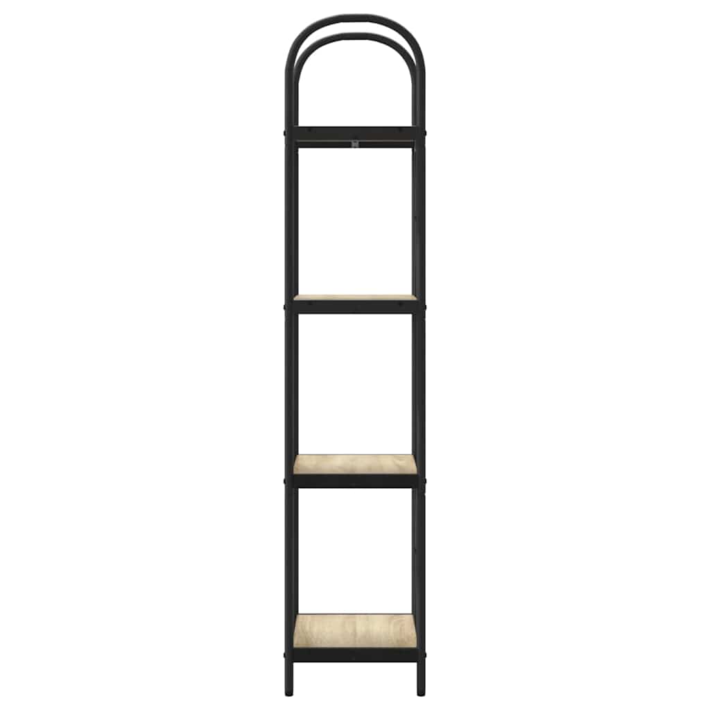Hyllsystem Sonoma-ek 40 x 30 x 146 cm Konstruerat trä