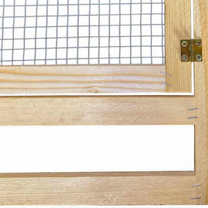 Hönsgård Brun 75 x 60 x 89 cm Massiv furu