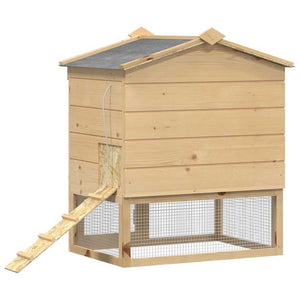 Hönsgård Brun 75 x 60 x 89 cm Massiv furu