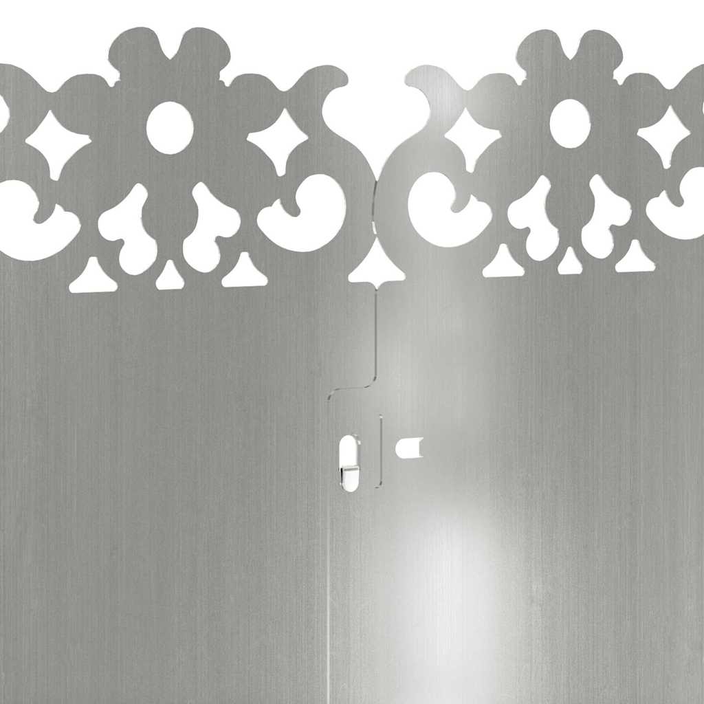 Gräskanter 20 pcs Silver 103 x 0,05 x 22 cm Galvaniserat Stål