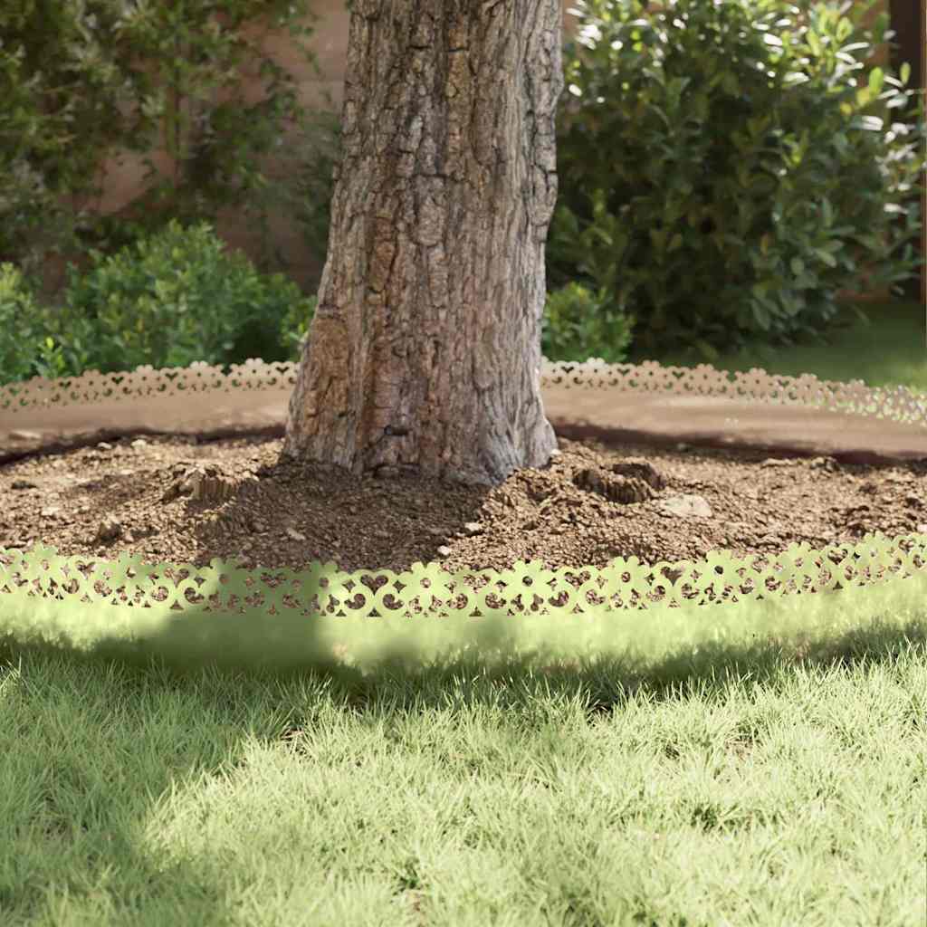 Gräskanter 20 pcs Silver 103 x 0,05 x 22 cm Galvaniserat Stål