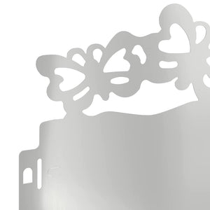 Gräskanter 10 pcs Silver 103 x 0,05 x 22 cm Galvaniserat Stål