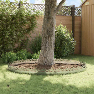 Gräskanter 10 pcs Silver 103 x 0,05 x 22 cm Galvaniserat Stål