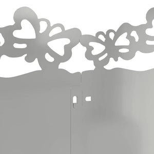 Gräskanter 20 pcs Silver 103 x 0,05 x 22 cm Galvaniserat Stål