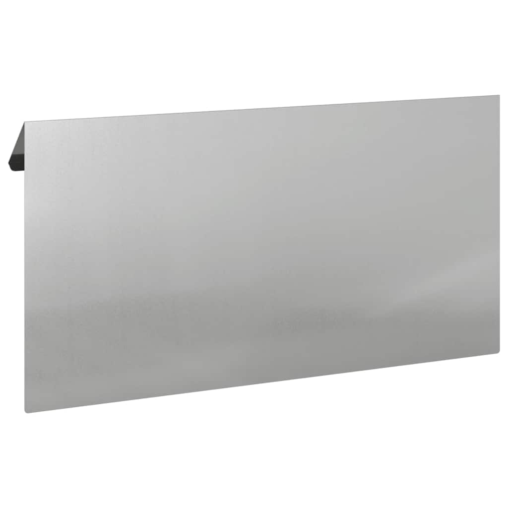 Snigelfence 16 pcs Silver 50 x 3,5 x 25 cm Galvaniserat Stål