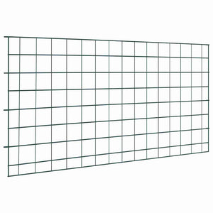 Dammskydd Set 5 pcs Grön 100 x 50 cm Stål