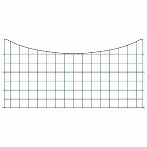 Dammskydd Set 5 pcs Grön 100 x 50 cm Stål