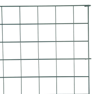 Dammskydd Set 8 pcs Grön 50 x 80 cm Stål