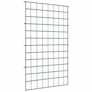 Dammskydd Set 8 pcs Grön 50 x 80 cm Stål