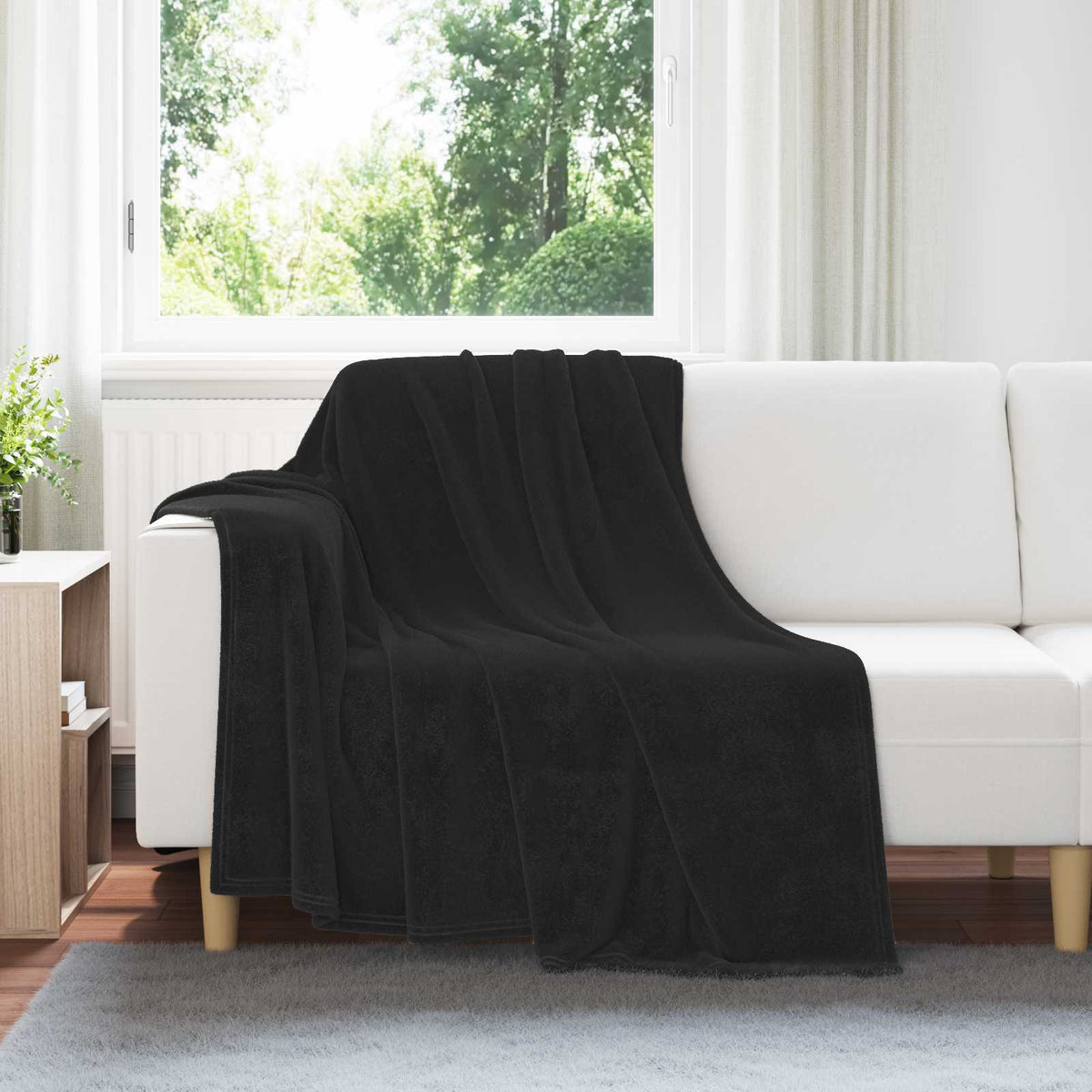 Filt Svart 150 x 200 cm 0.78 kg Fleece