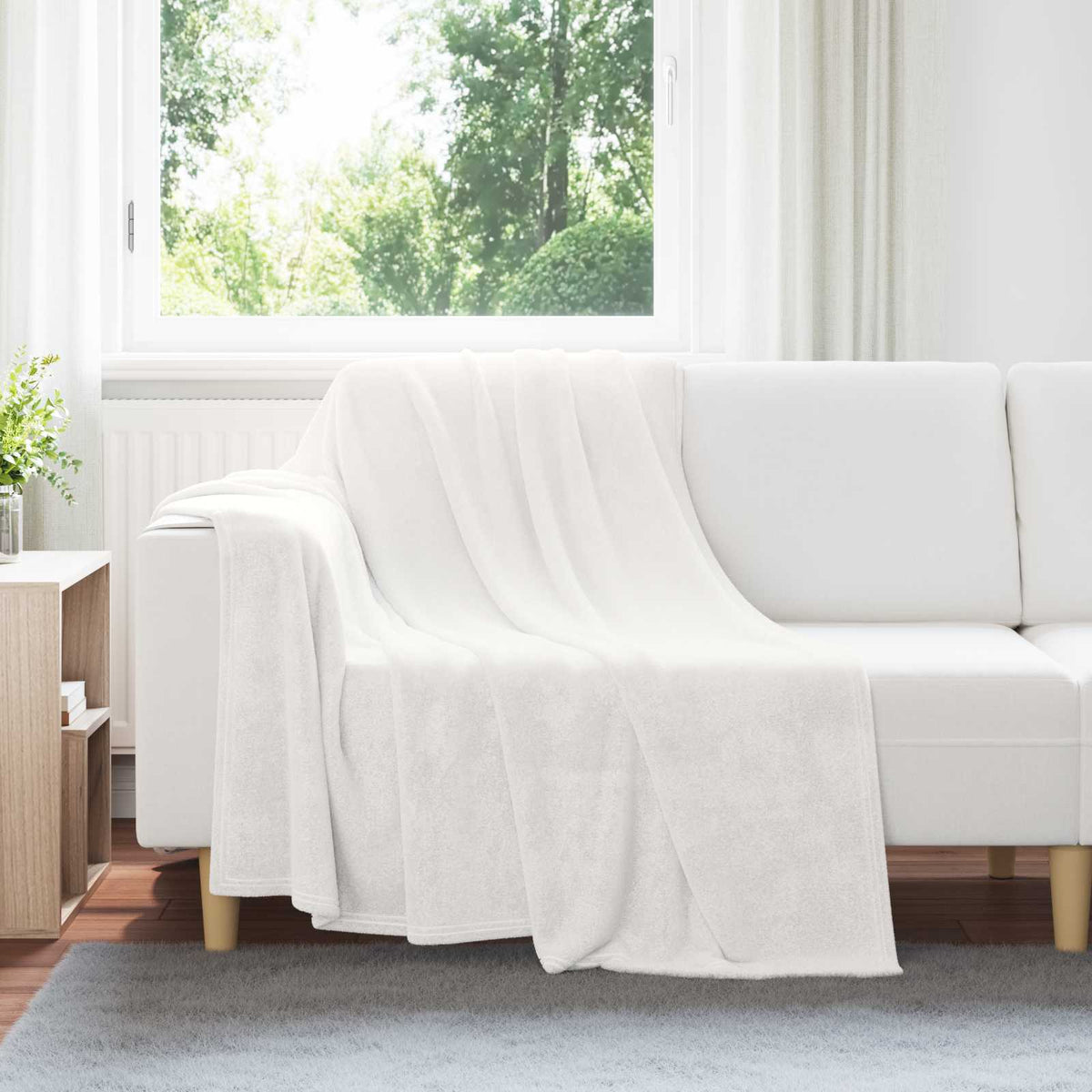 Filt Vit 150 x 200 cm 0.78 kg Fleece