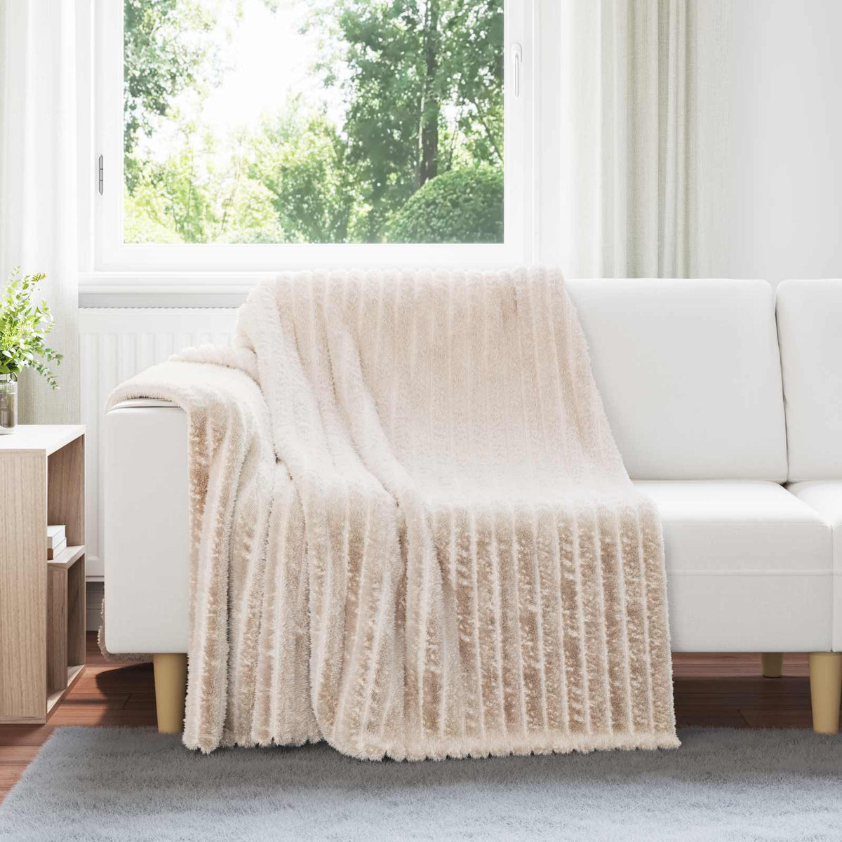 Filtar 6 st Beige 200 x 150 cm 4.75 kg Fleece