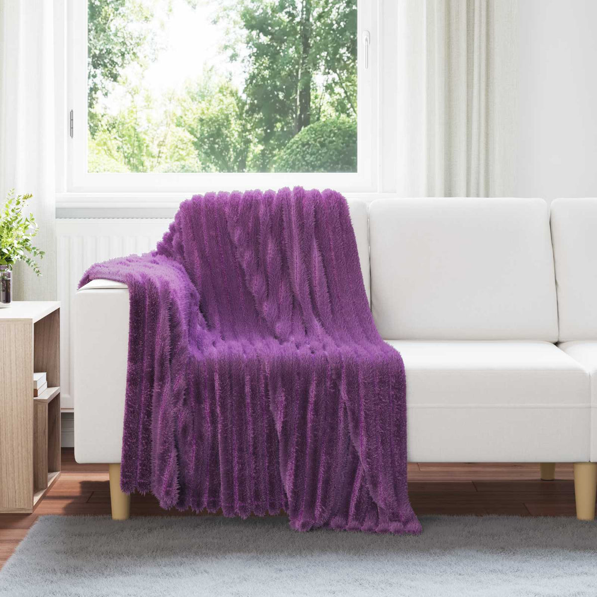 Filtar 6 st Lila 150 x 130 cm 2.85 kg Fleece