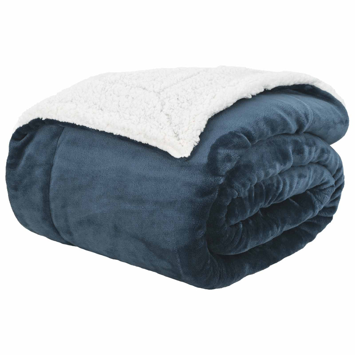 Filt Mörkblå 220 x 240 cm 2.67 kg Fleece
