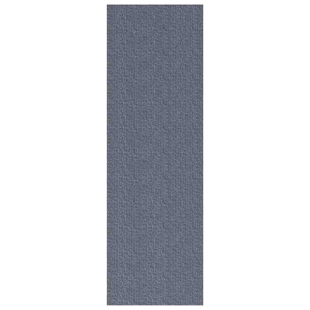 Matta-runner Ljusgrå 80 x 200 cm tyg