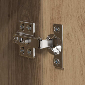 TV-bänkset Väggmonterad 4 pcs Artisan Ek Konstruerat trä