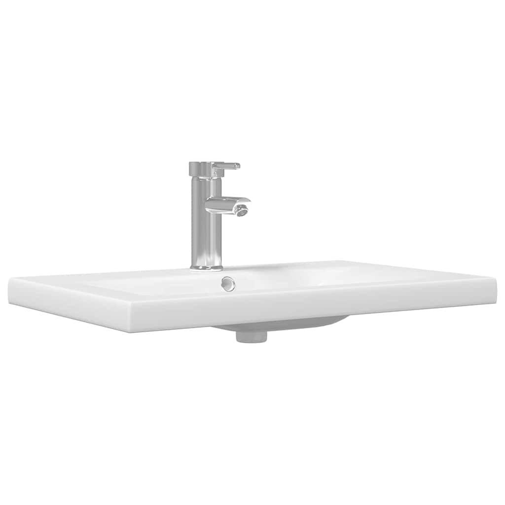 Badrumsmöbelset med låda 3 pcs Gammalt trä Konstruerat trä