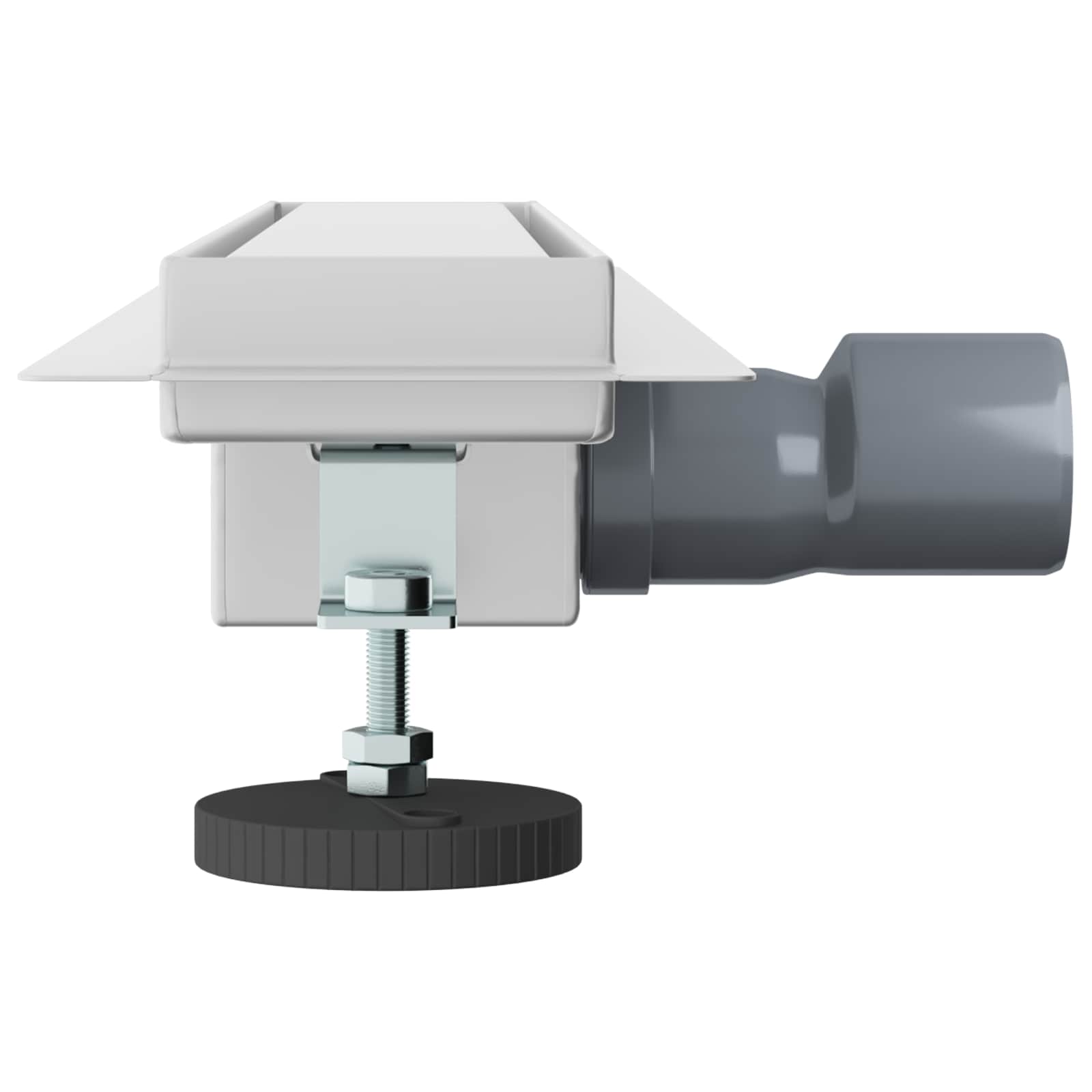 2 i 1 Duschavlopp Silver 60 cm Rostfritt Stål 304