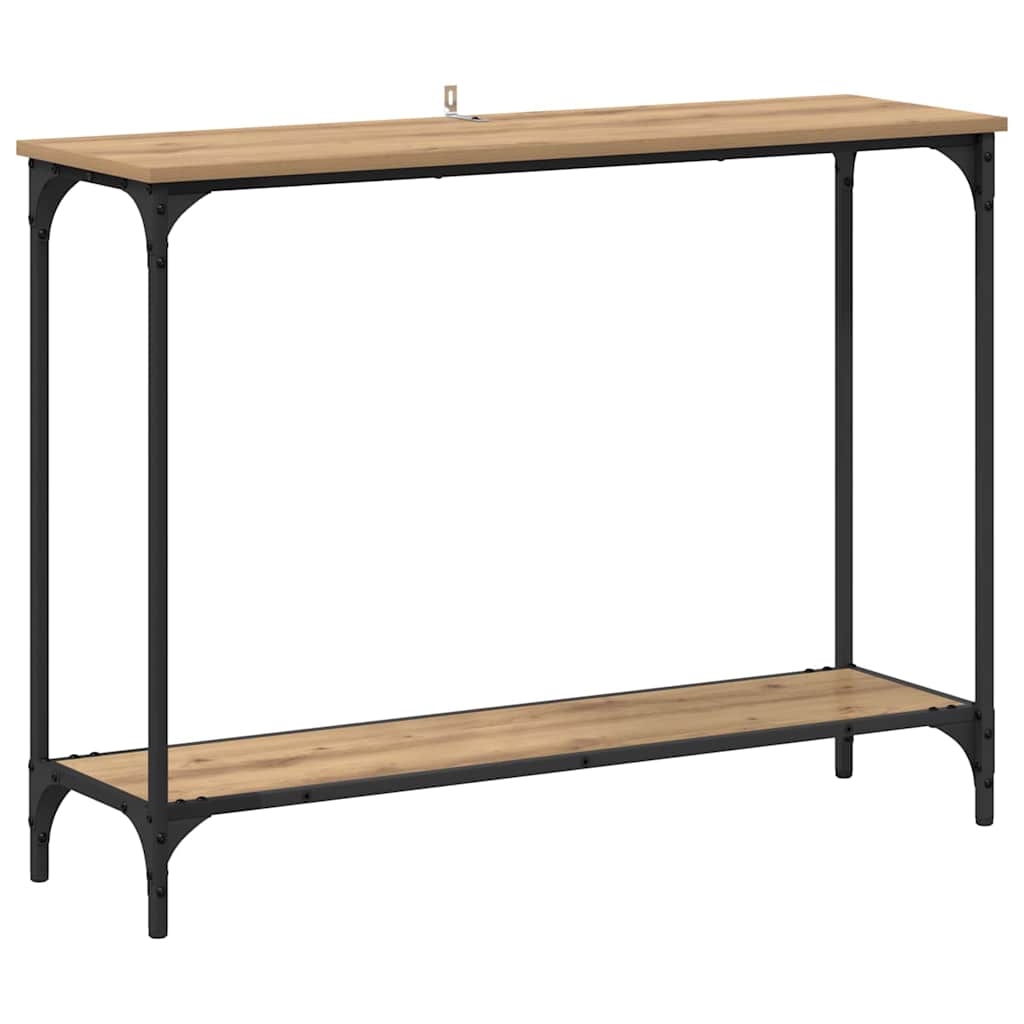Konsolbord artisan ek 101 x 30.5 x 75 cm Konstruerat trä