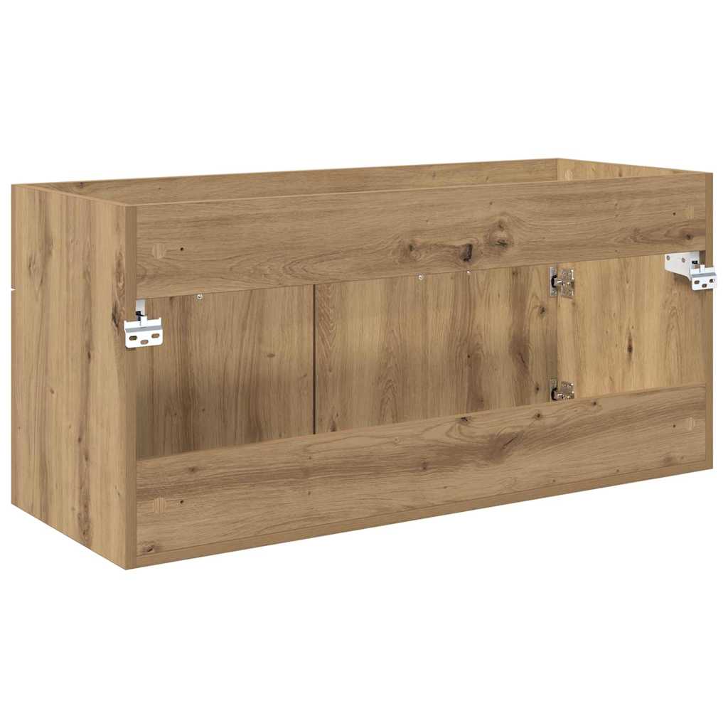 Diskbänksskåp med lagring med dörr Artisan Ek Konstruerat trä