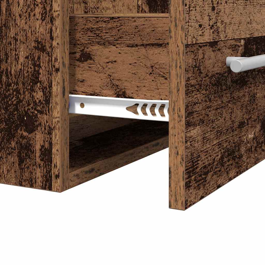 Diskbänksskåp Gammalt trä 38,5 x 41 x 48 cm Konstruerat trä