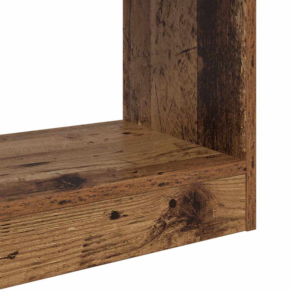 Bokskåp Gammalt trä 40 x 30 x 103 cm Konstruerat trä