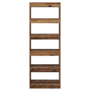 Bokskåp Gammalt trä 60 x 30 x 166 cm Konstruerat trä