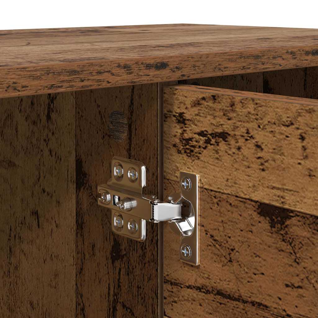 TV-skåp Gammalt trä 102 x 35 x 36,5 cm Konstruerat trä