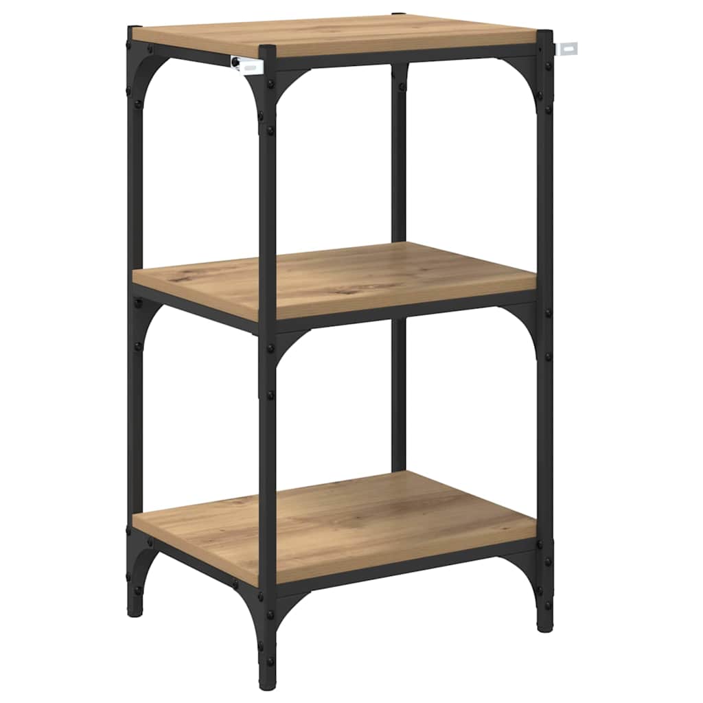 Bokskåp artisan ek 40 x 33 x 70,5 cm Konstruerat trä och järn