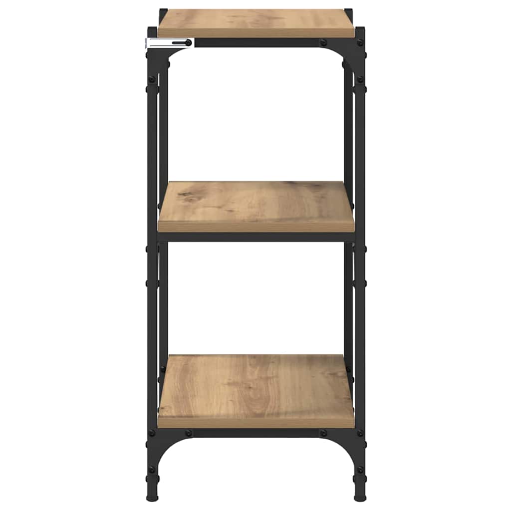 Bokskåp artisan ek 40 x 33 x 70,5 cm Konstruerat trä och järn