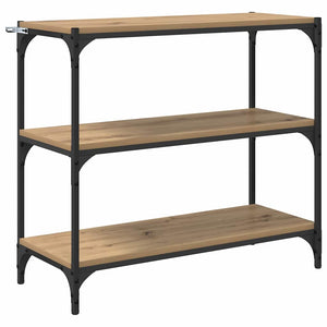 Bokskåp Artisan Ek 80 x 33 x 70,5 cm Konstruerat trä och järn