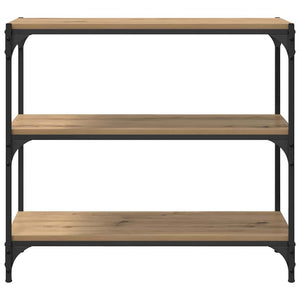 Bokskåp Artisan Ek 80 x 33 x 70,5 cm Konstruerat trä och järn