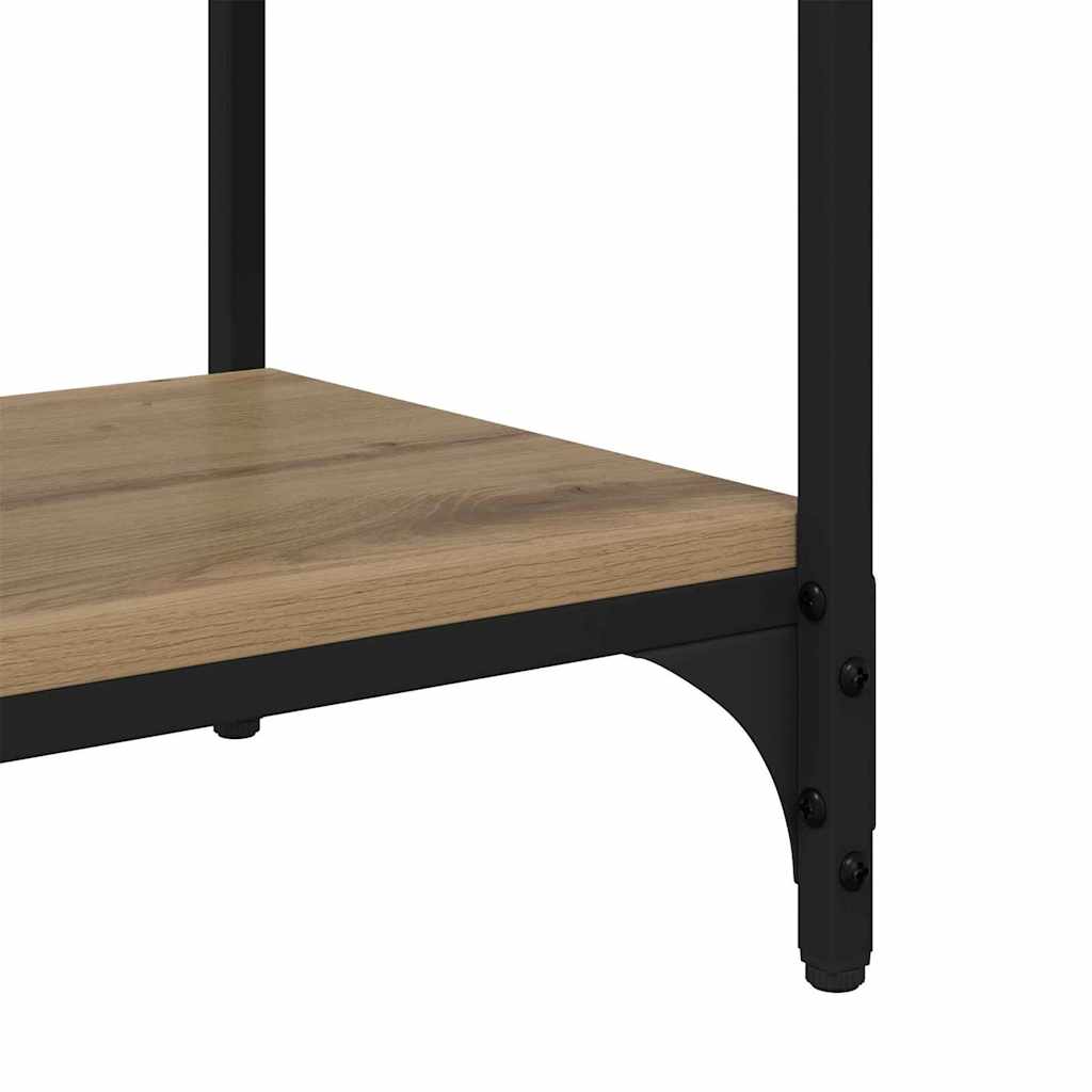 TV-skåp Artisan Ek 100x33x41cm Konstruerat trä och järn