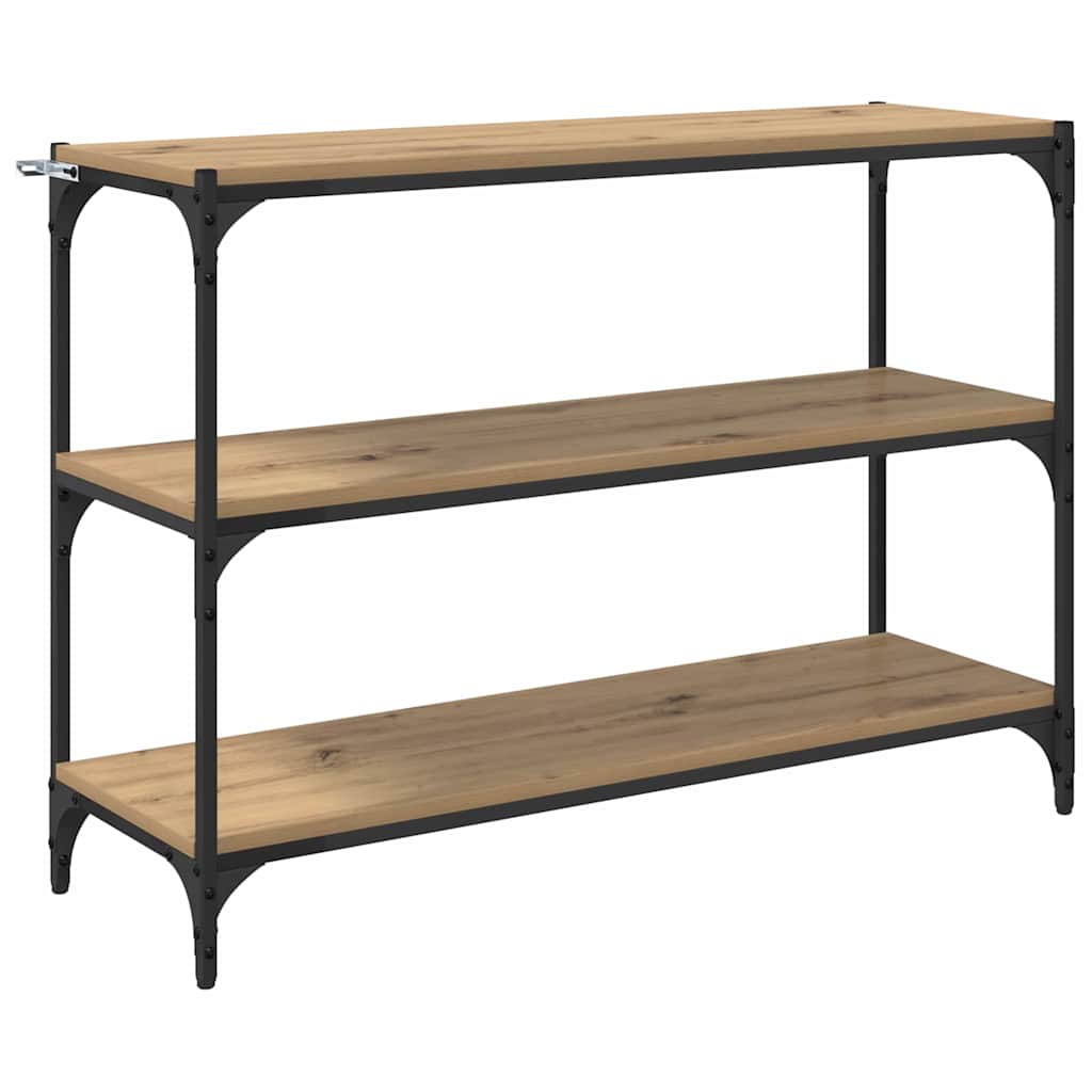 Bokskåp artisan ek 100 x 33 x 70,5 cm Konstruerat trä och järn