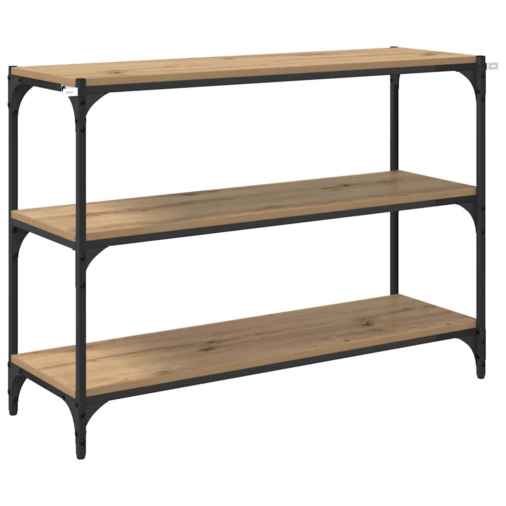 Bokskåp artisan ek 100 x 33 x 70,5 cm Konstruerat trä och järn