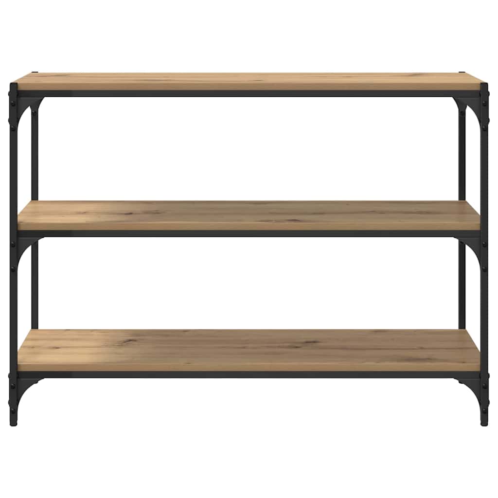 Bokskåp artisan ek 100 x 33 x 70,5 cm Konstruerat trä och järn