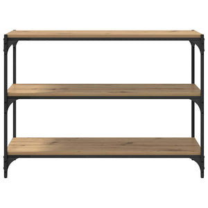 Bokskåp artisan ek 100 x 33 x 70,5 cm Konstruerat trä och järn