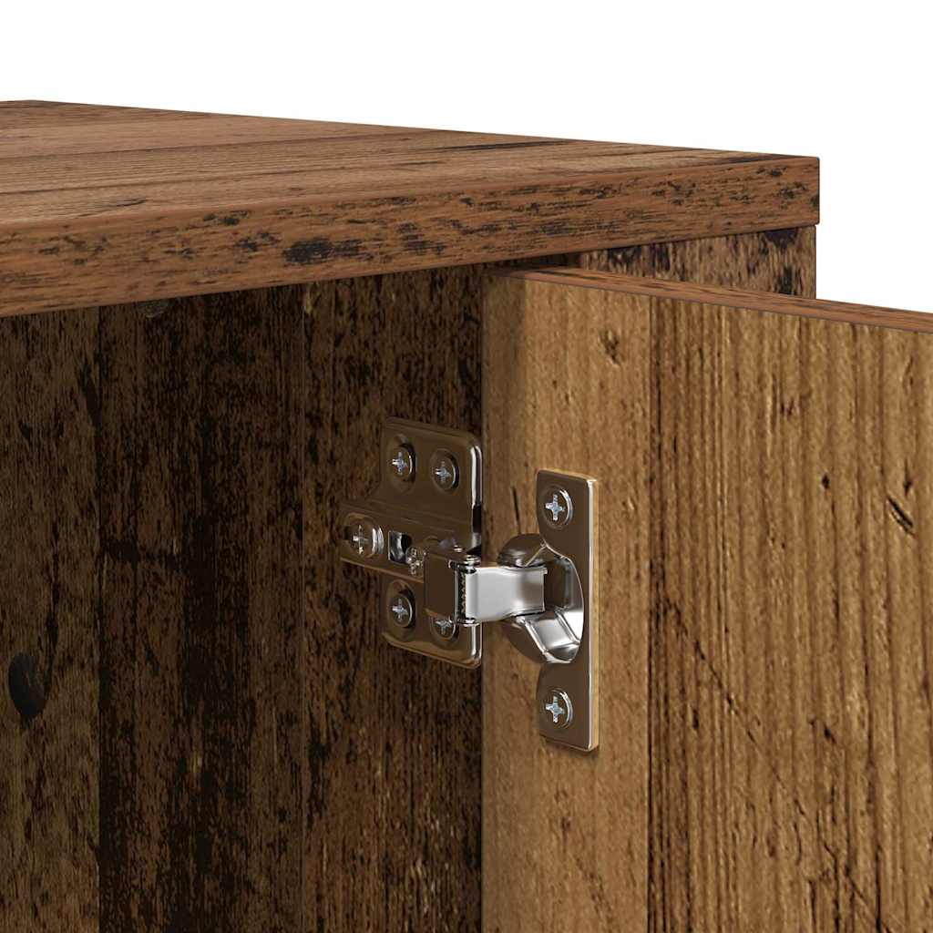 TV-skåp Gammalt trä 100 x 31,5 x 35 cm Konstruerat trä